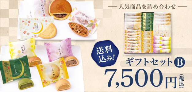 ギフトセットB 送料込み! 7,500円（税込）