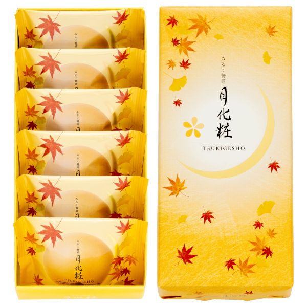 月化粧秋パッケージ／月化粧（6個入）