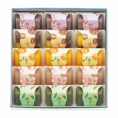 涼菓詰合せ（水羊羹・ゼリー15個入）