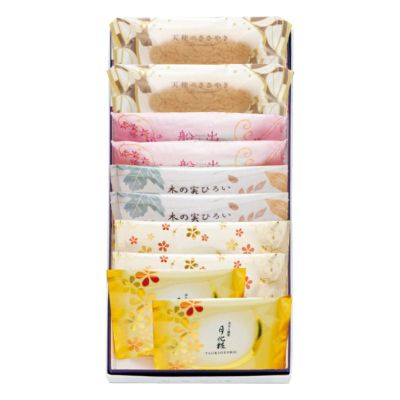 和洋菓子詰合せ(木の実2個・船出2個・天使2個・月化粧2個・サブレ2個)
