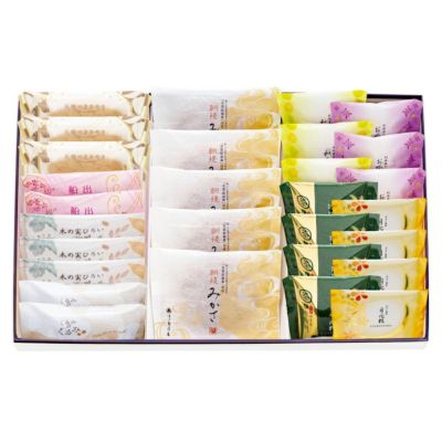 和洋菓子詰合せ(みかさ5・月化粧4・伊右衛門4・お吟3・和菓山3・木の実4・船出3・天使3)