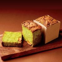 渋皮栗と抹茶のバターケーキ(キューブ)