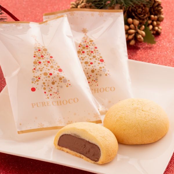 ピュアチョコクッキー(クリスマス)／クリスマスお楽しみBOX