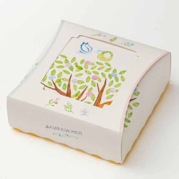 出産内祝パッケージ／こだわりバウムクーヘン