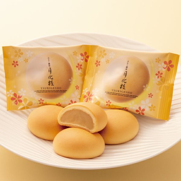 みるく饅頭月化粧／涼菓詰合せ（水羊羹5・月化粧5)
