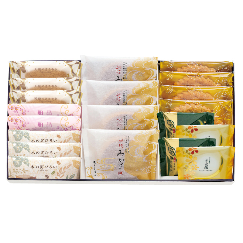 みかさ・焼菓子詰合せ(朝焼みかさ・焼饅頭2種・洋菓子3種)
