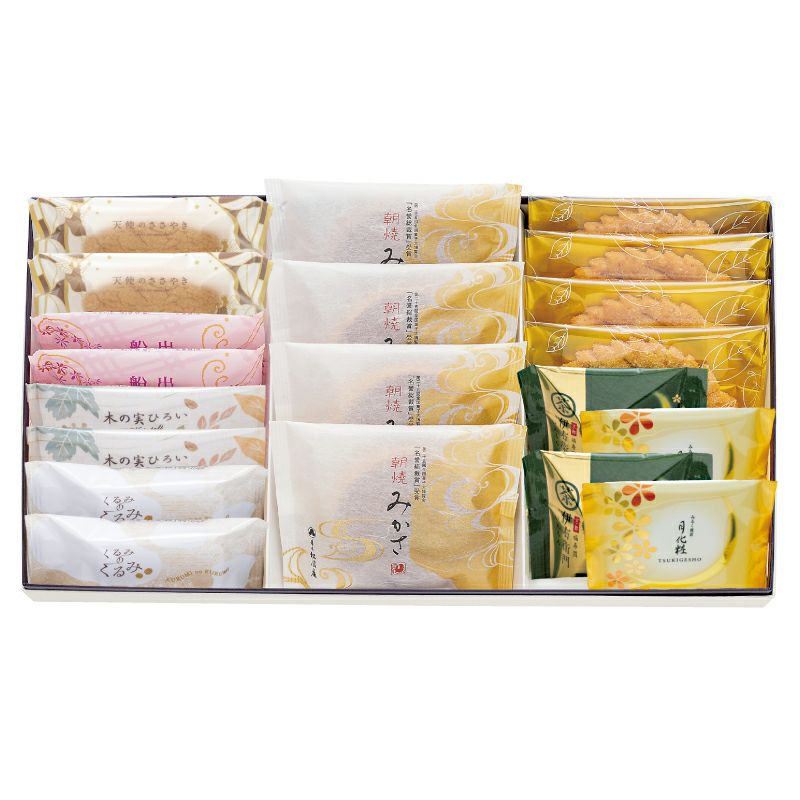 みかさ・焼菓子詰合せ(朝焼みかさ・焼饅頭2種・洋菓子3種)
