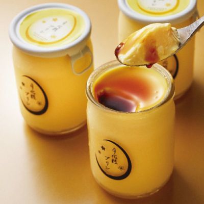 アイプリン、フェイスプリン　2本セット 月化粧プリン(4個入) | 【公式】青木松風庵オンラインショップ