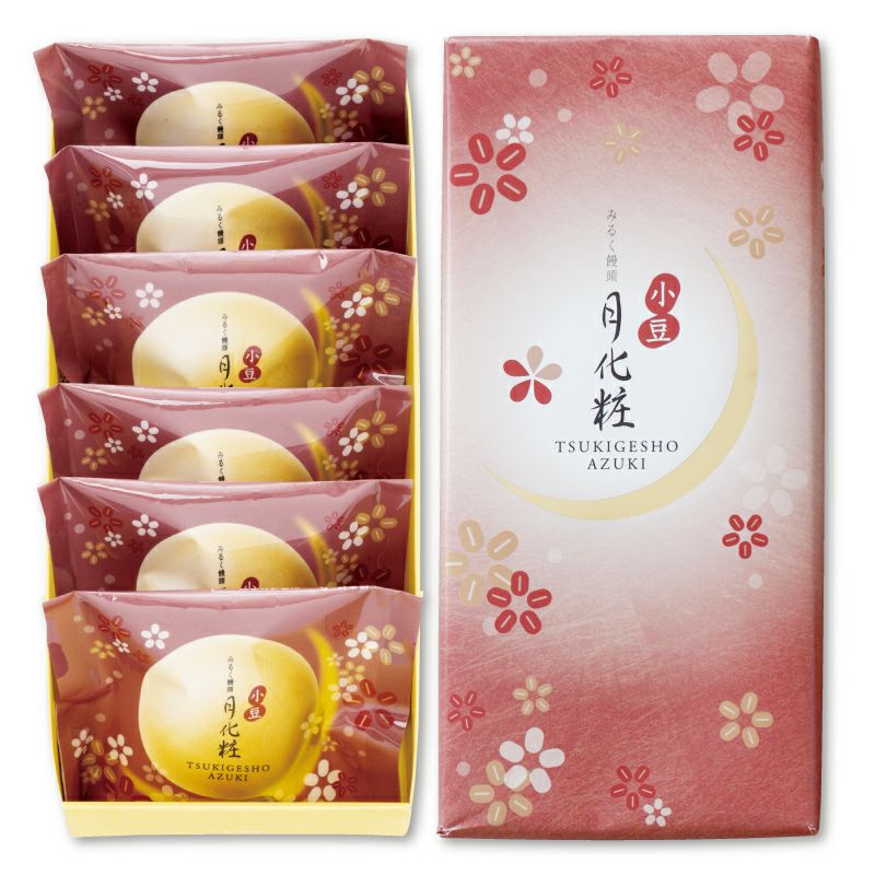 月化粧〈小豆〉(6個入)
