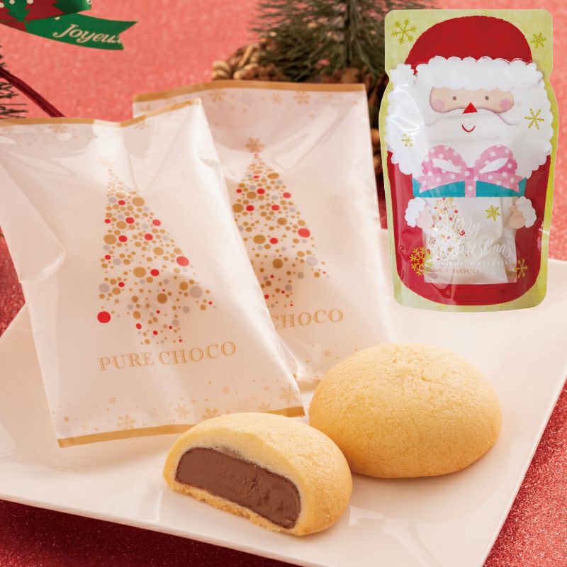 ピュアチョコクッキー(クリスマス)(3個入)