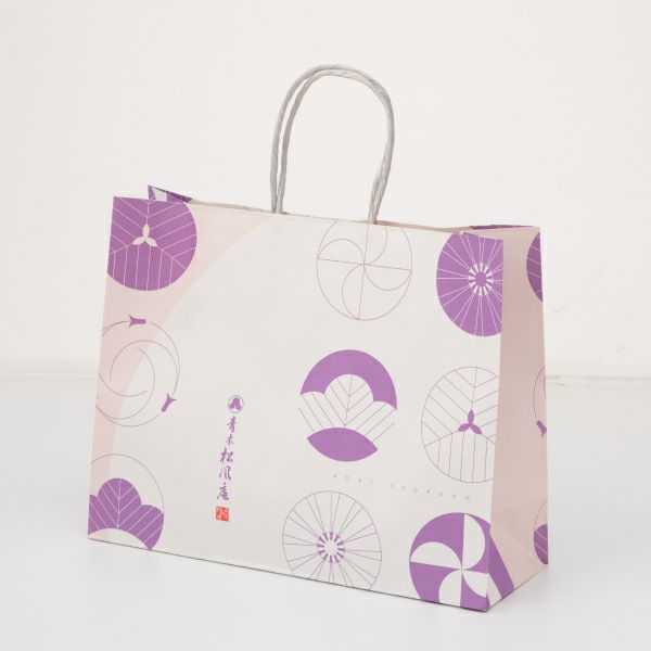 手提げ袋／朝焼みかさ《宇治抹茶》(4個ギフトBOX入)