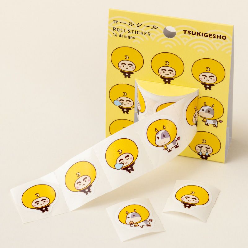 ロールシール(つきろーくん)