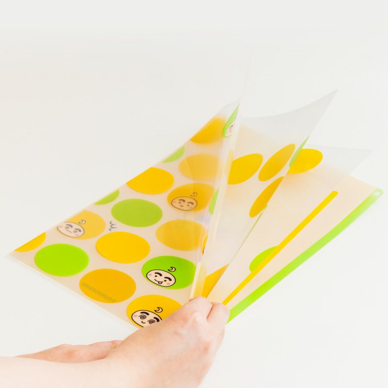 3ポケットクリアホルダー(つきろーくんA)