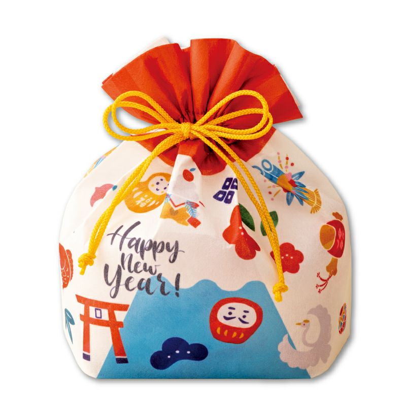 月化粧お正月巾着